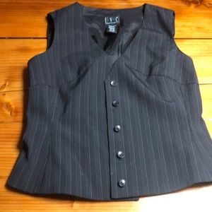 I.N.C size 2 black vest